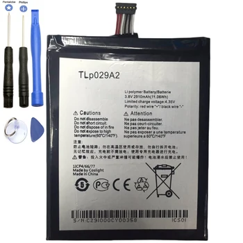 2910mAh TLp029A2 TLP029A2-S батерия за Alcatel One Touch Idol 3 I806 6045Y 6045K Batterie Batterij Bateria + безплатни инструменти