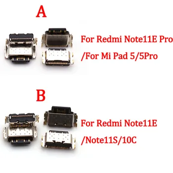 10-50Pcs зарядно док конектор USB порт за зареждане Plug за Xiaomi Redmi Mi Pad 5 5Pro Забележка 11E 11S 10C Note11E Pro Note11S
