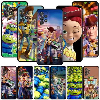Калъф за телефон за Samsung Galaxy A12 A52 A51 A71 A72 A32 A21s A02s Funda A31 A22 A41 A52s A03 силиконова корица Toy Story анимация