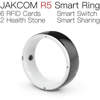 JAKCOM R5 Интелигентен пръстен По-нови от rfid ключодържател стикер NFC охрана обиколка умно етикетче далечни разстояния пресичания черен fr4 em4305